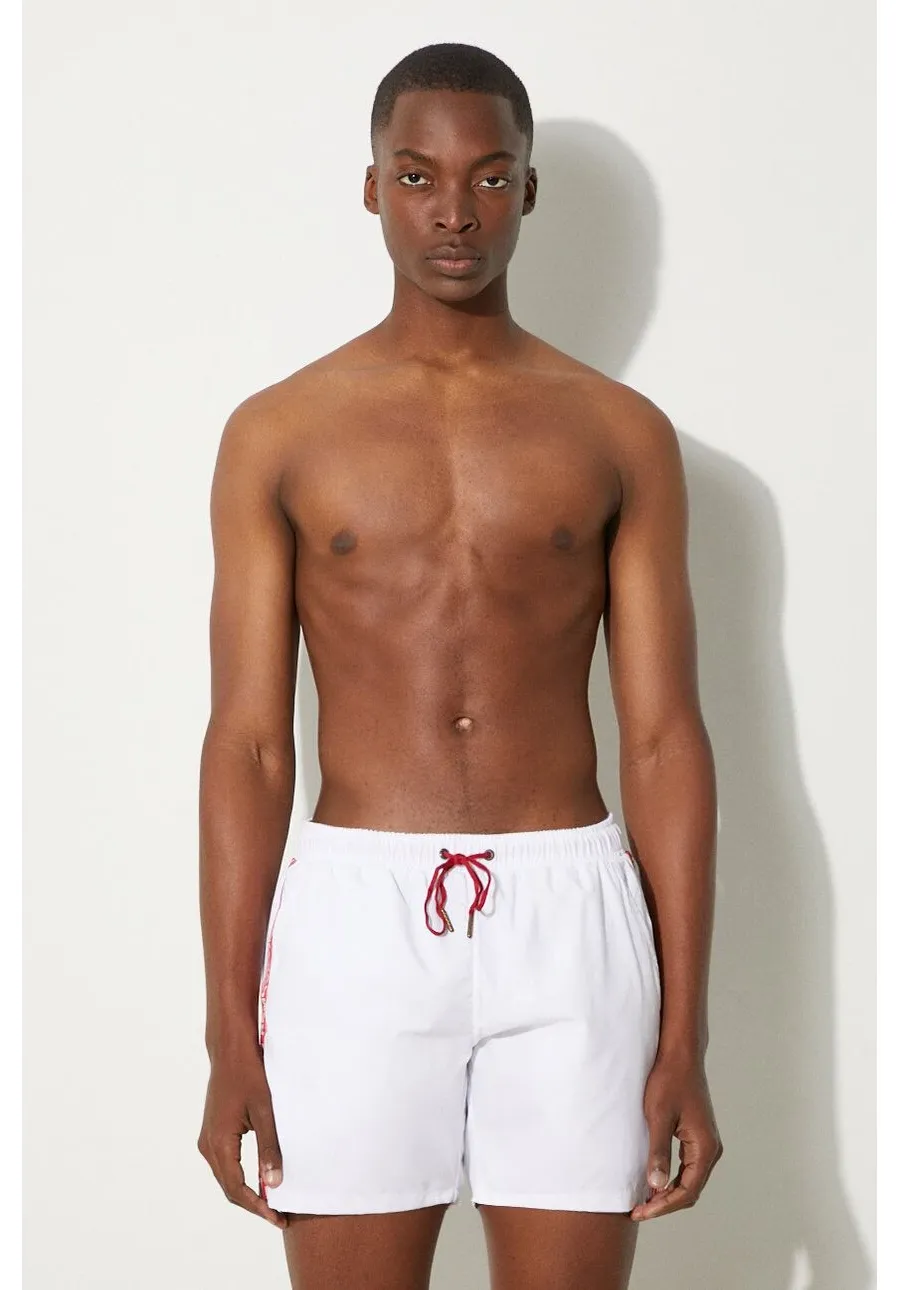 obrazek 1 Alpha Industries szorty kąpielowe kolor biały 196931.09-BIALY