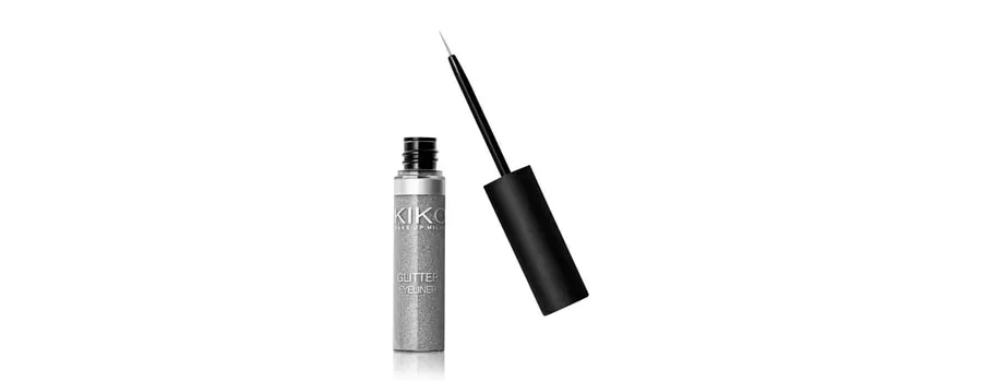 obrazek 1 KIKO Milano Glitter Eyeliner Eyeliner 4 ml 02 Silver