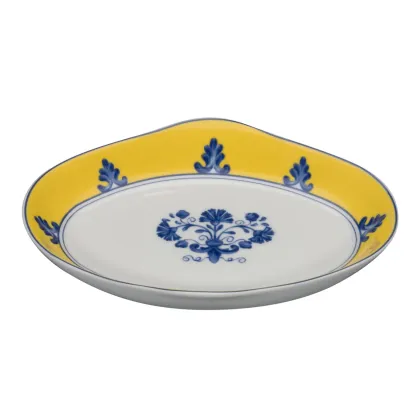 Zdjęcie Porcelanowy talerz na oliwki inspirowany słynnym haftem Castelo Branco - Vista Alegre