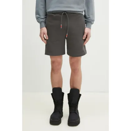 Zdjęcie Alpha Industries szorty Studio Edition Shorts męskie kolor szary 156369.684