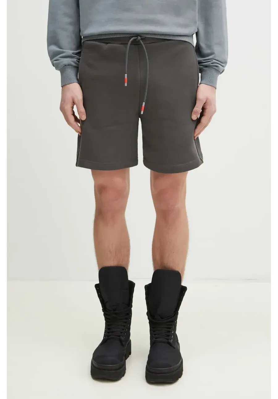 obrazek 1 Alpha Industries szorty Studio Edition Shorts męskie kolor szary 156369.684