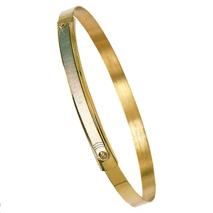 Zdjęcie Złota zawijana bransoletka prosto z włoch