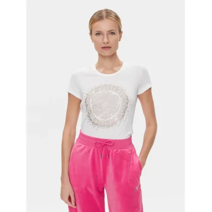 Zdjęcie Guess T-Shirt Camelia W4RI47 J1314 Biały Slim Fit