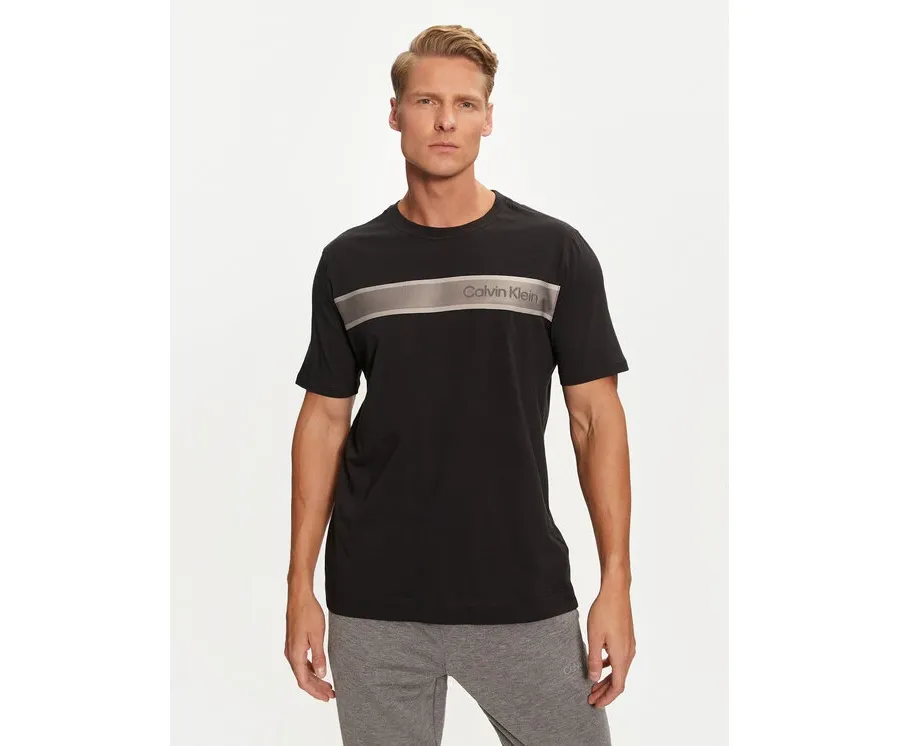 obrazek 1 Calvin Klein Performance T-Shirt 00GMF4K112 Czarny Regular Fit