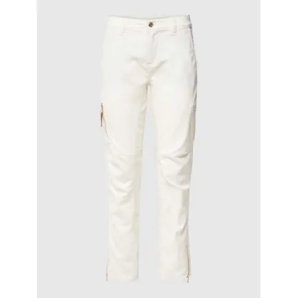 Zdjęcie Spodnie z kieszeniami zapinanymi na zamek błyskawiczny model ‘VELVET’