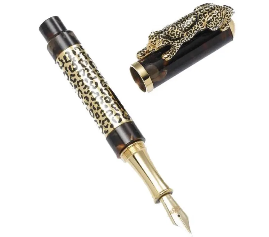 obrazek 1 Piękne pióro wieczne Leopard