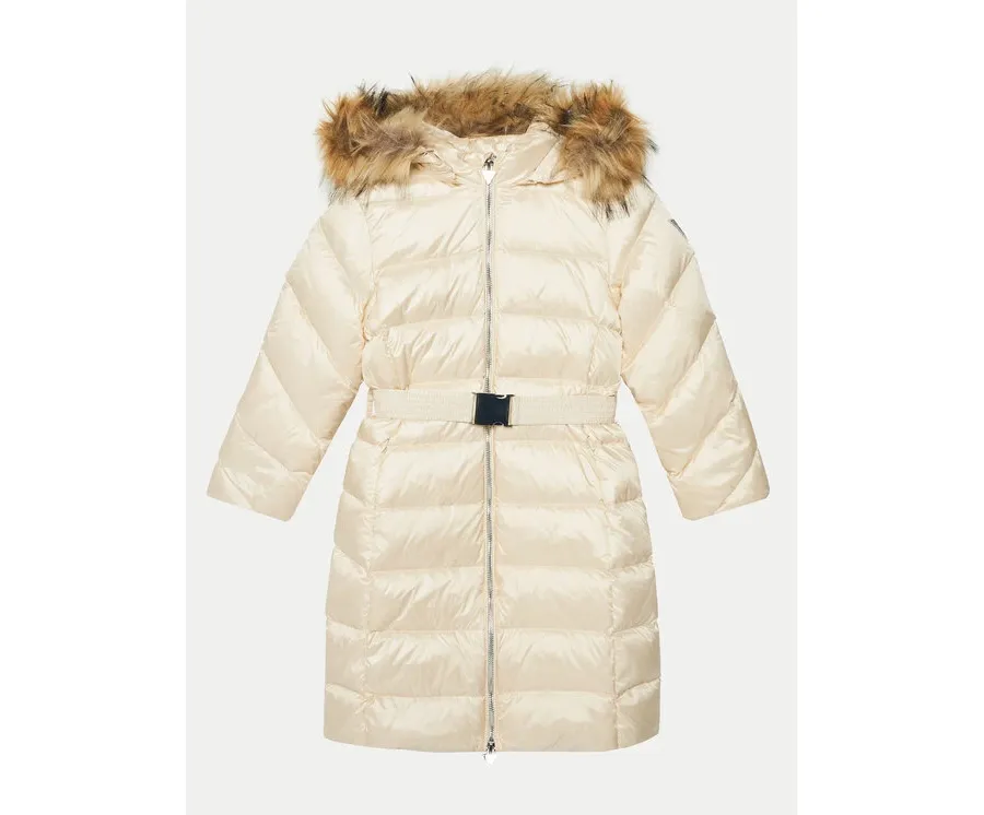 obrazek 1 Guess Kurtka puchowa J4BL18 WGL50 Écru Regular Fit