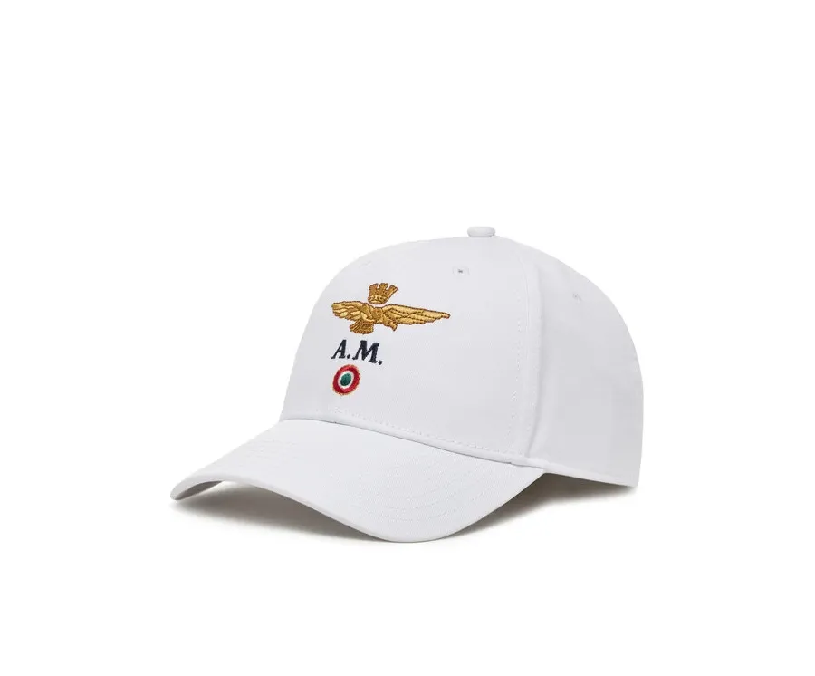 obrazek 1 Aeronautica Militare Czapka z daszkiem 251HA1100CT2848 Biały