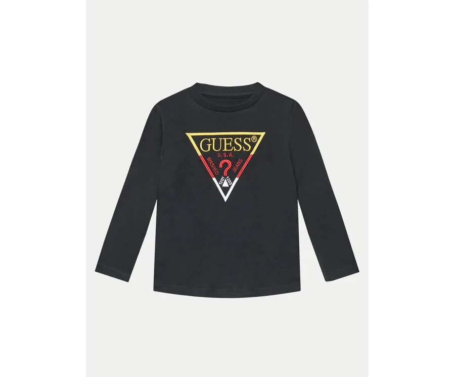 obrazek 1 Guess Bluzka N4YI36 K8HM4 Czarny Regular Fit