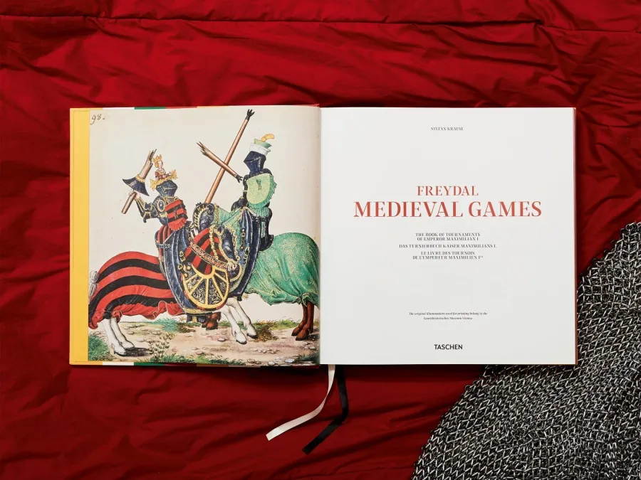obrazek 2 Książka Freydal. Średniowieczne gry. Księga turniejów cesarza Maksymiliana I. - Taschen