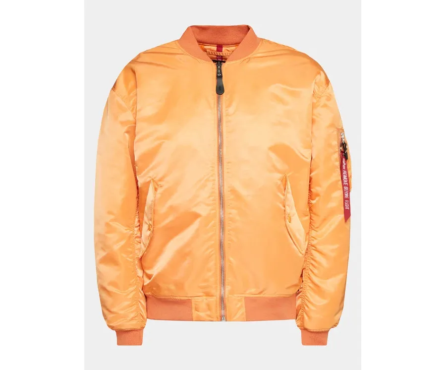 obrazek 1 Alpha Industries Kurtka bomber MA-1 CS 136136 Pomarańczowy Relaxed Fit
