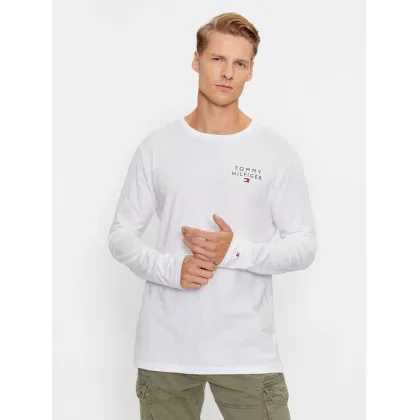 Zdjęcie Tommy Hilfiger Longsleeve UM0UM02984 Biały Regular Fit