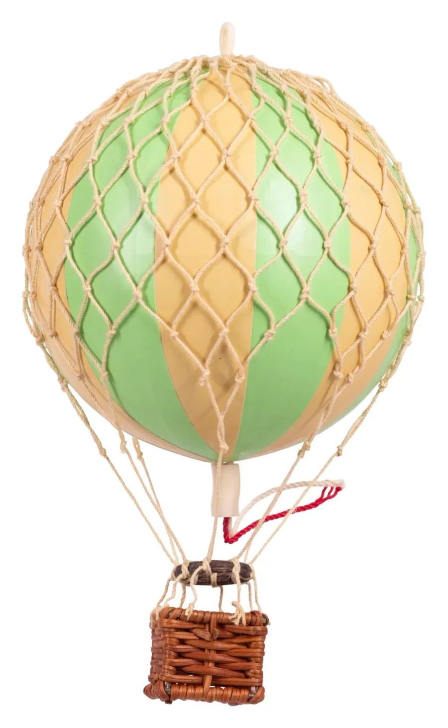 obrazek 1 Dekoracyjny balon w zielone pasy 