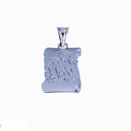 Zdjęcie Medalik Madonna na pergaminie wym.22x18mm.