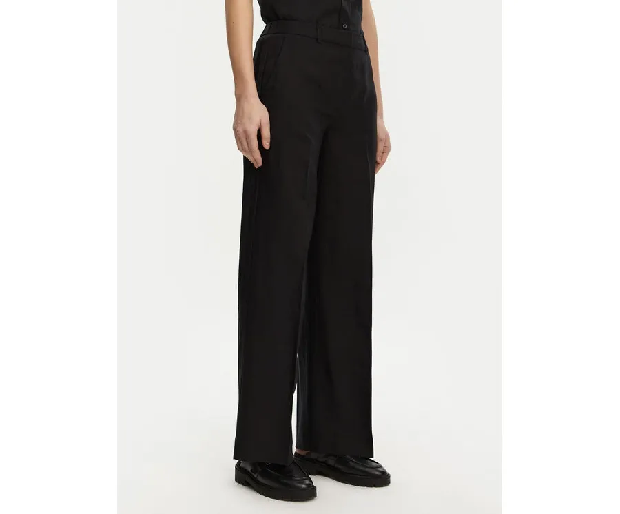 obrazek 1 Calvin Klein Spodnie palazzo K20K208381 Czarny Wide Leg