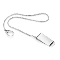 Picture Elegant money clip with a silver chain - Pampaloni