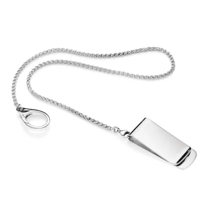 Picture Elegant money clip with a silver chain - Pampaloni