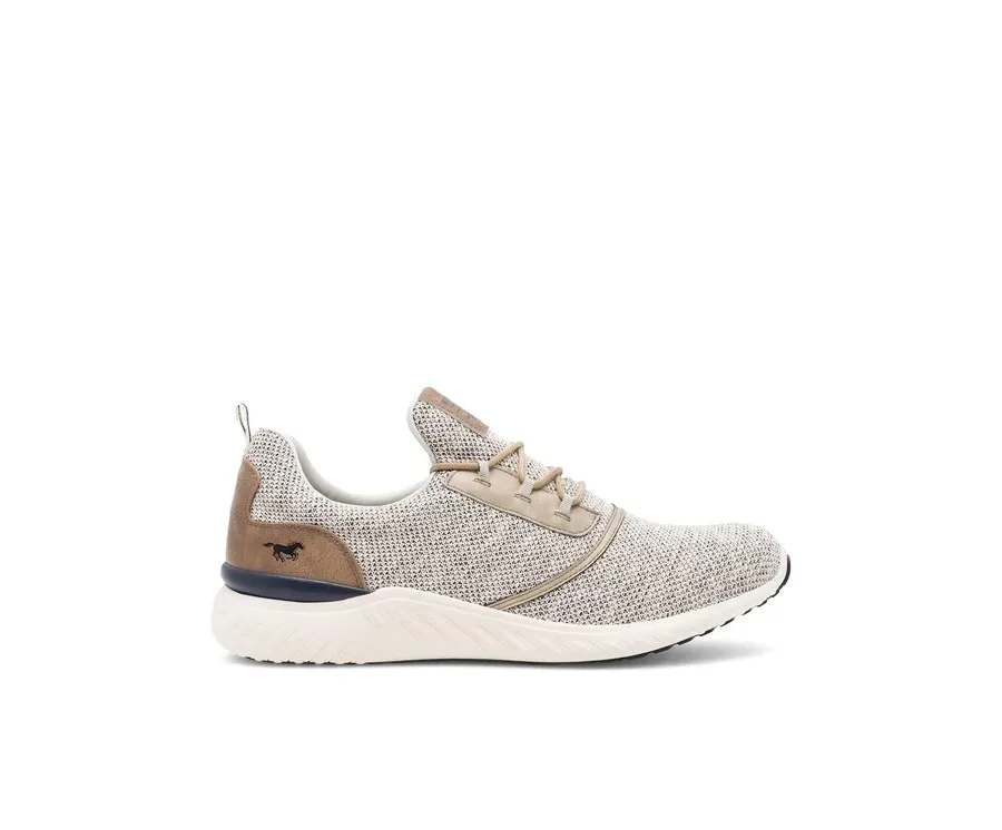 obrazek 1 Mustang Sneakersy 4132-311 Beżowy