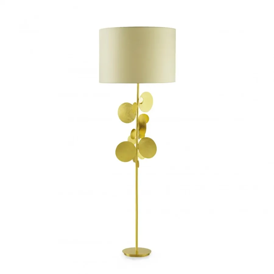 obrazek 1 Lampa podłogowa wykonana ze spawanego metalu H.180xL.30xP.30 cm
