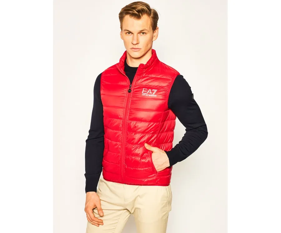 obrazek 1 EA7 Emporio Armani Kamizelka 8NPQ01 PN29Z 1451 Czerwony Regular Fit
