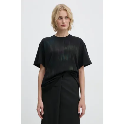 Zdjęcie MM6 Maison Margiela t-shirt bawełniany damski kolor czarny S62GD0193.S23962