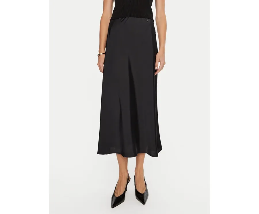 obrazek 1 ARTIGLI Spódnica midi ACGO000680 Czarny Regular Fit