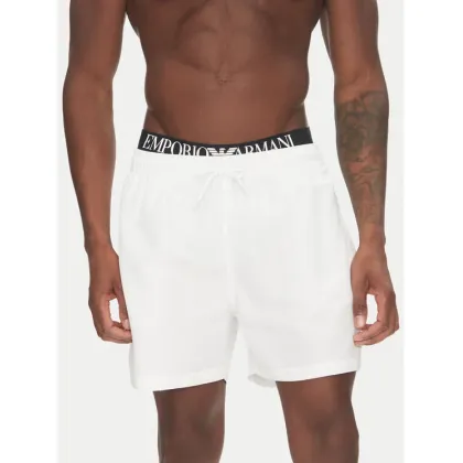 Zdjęcie Emporio Armani Szorty kąpielowe EM000686 AF12329 U0002 Biały Regular Fit