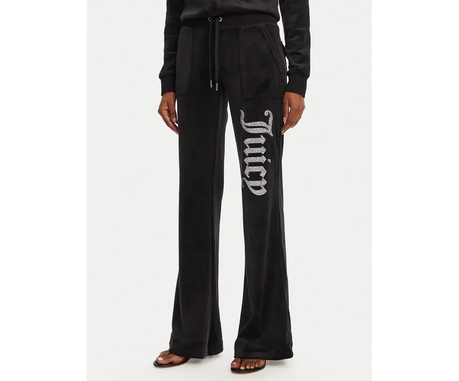 obrazek 1 Juicy Couture Spodnie dresowe Layla JCBBJ125806 Czarny Regular Fit