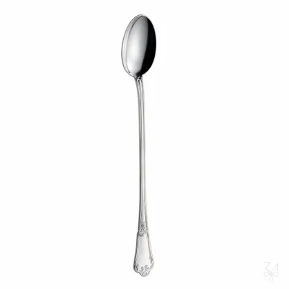 Picture Stylish silver-plated long drinking spoon – Zaramella Argenti