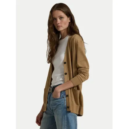 Zdjęcie Polo Ralph Lauren Kardigan 211956233001 Beżowy Relaxed Fit