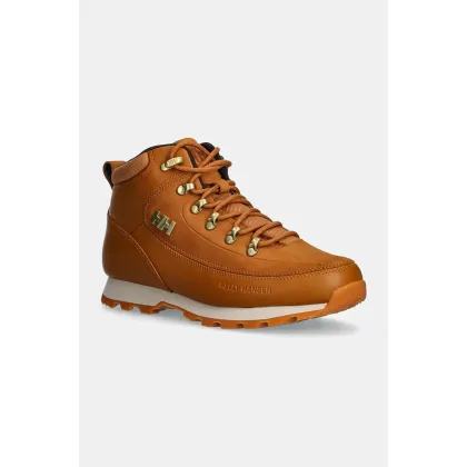 Zdjęcie Helly Hansen buty The Forester Premium męskie kolor brązowy lekko ocieplone 12031