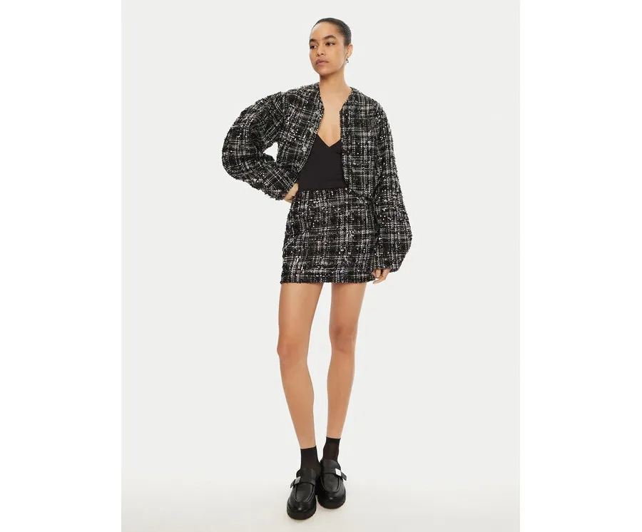 obrazek 1 ROTATE Spódnica mini 113556 Czarny Regular Fit