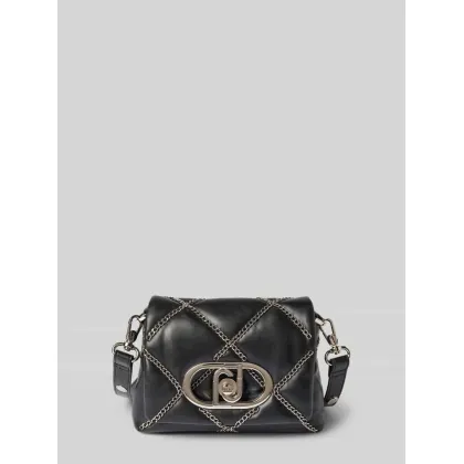 Zdjęcie Torebka na długim pasku z detalem z logo