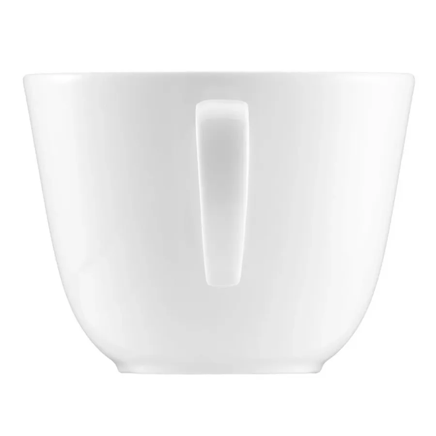 obrazek 4 Stylowa biała porcelanowa filiżanka do cappuccino w kolorze białym - Seltmann Weiden