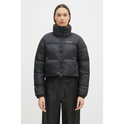 Zdjęcie Columbia kurtka Puffect Colorblock damska kolor czarny zimowa 2088501