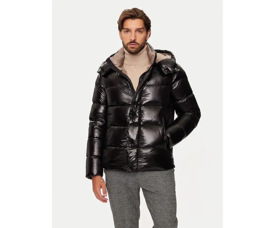 obrazek 1 Hetregó Kurtka puchowa Felix 8N563 Czarny Regular Fit