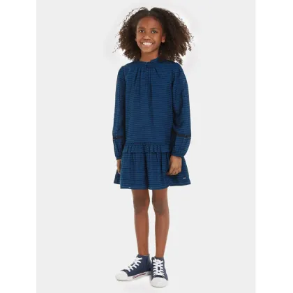 Zdjęcie Tommy Hilfiger Sukienka codzienna KG0KG07577 Niebieski Regular Fit