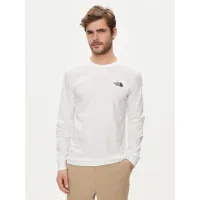 Zdjęcie The North Face Longsleeve Redbox NF0A87NN Biały Regular Fit