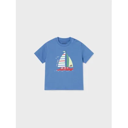 Zdjęcie Mayoral T-Shirt 1022 Niebieski Regular Fit