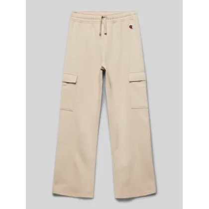Zdjęcie Spodnie dresowe o szerokim kroju z kieszeniami cargo
