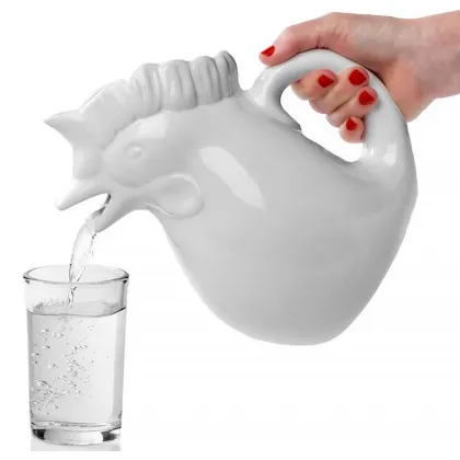 Picture Stylish ceramic jug in the shape of a rooster