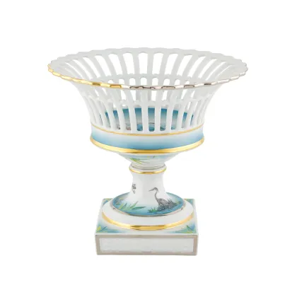 Picture Rêveries porcelain fruit basket with a unique decorative motif - Vista Alegre