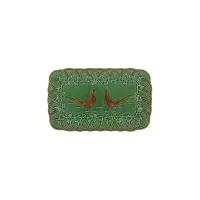 Picture Captivating ceramics for the dining room - pheasants on a tray - Bordallo Pinheiro