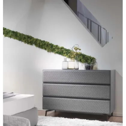 Zdjęcie Komoda fornirowana z pikowanymi frontami - Casa + 39