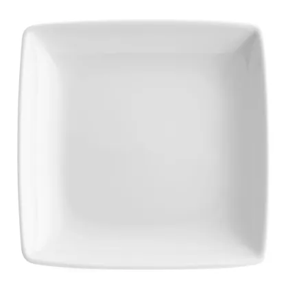 Zdjęcie Biały kwadratowy porcelanowy talerz Carré White inspirowany stylem azjatyckim - Vista Alegre