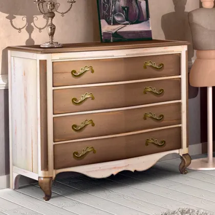 Zdjęcie Designerska komoda z drewna litego