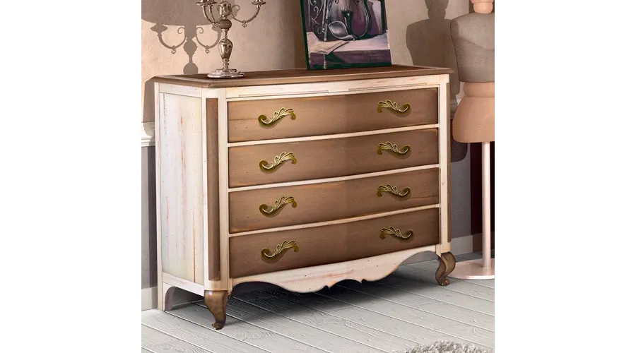 obrazek 1 Designerska komoda z drewna litego