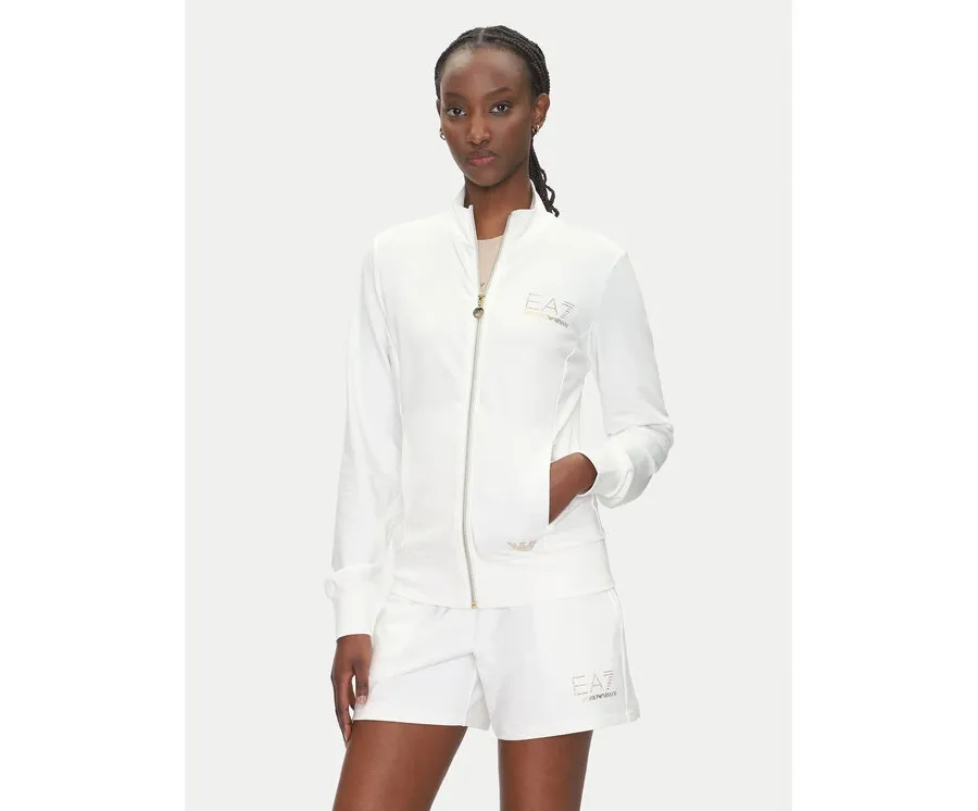 obrazek 1 EA7 Emporio Armani Bluza 8NTM43 TJ9RZ U0005 Biały Regular Fit