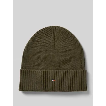 Zdjęcie Czapka z dzianiny z detalem z logo