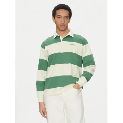 Zdjęcie Vans Polo Ward Stripe VN000KU8 Zielony Regular Fit